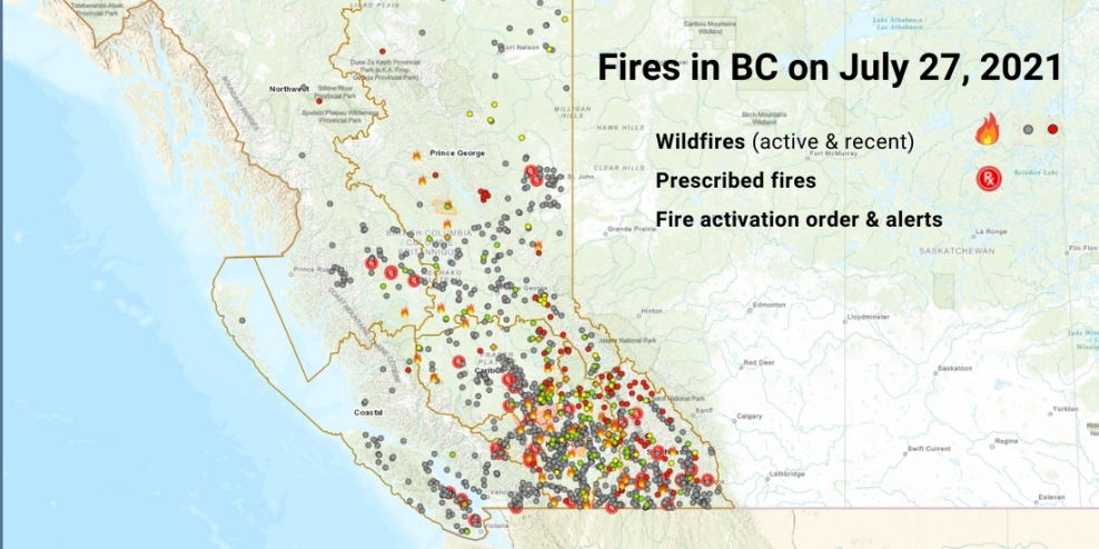 BC Fires - 072721