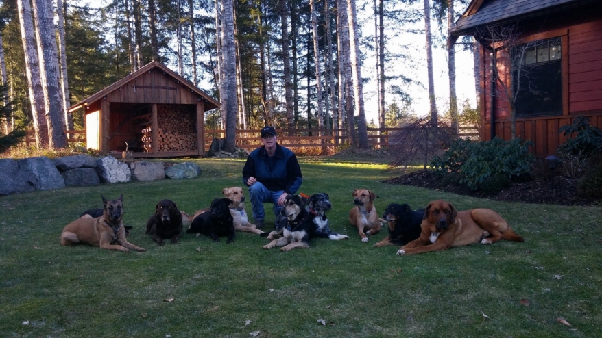 Ken Griffiths, known as the Comox Valley Dog Whisperer